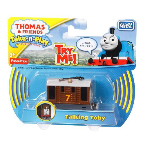  HOUSE SMART and ships from Amazon Fulfillment. Fisher-Price Thomas & Friends Take-n-Play, Talking Toby Train