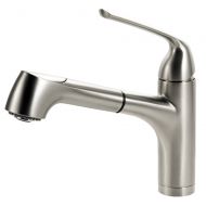 HOUZER Houzer CALPO-559-BN Calia Pull Out Bar Faucet Brushed Nickel