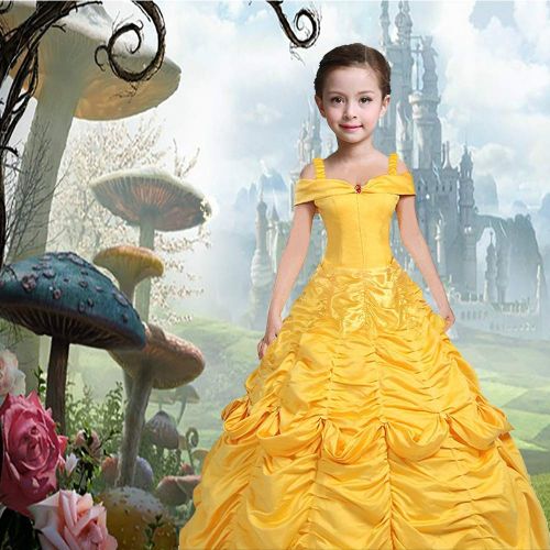  HOVE Belle Princess Dress Girls Costume Dress up - Best Gifts for Girls