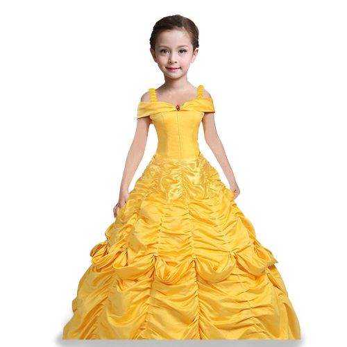  HOVE Belle Princess Dress Girls Costume Dress up - Best Gifts for Girls