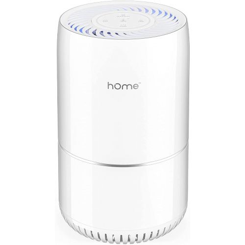  [아마존베스트]hOmeLabs Purely Awesome Air Purifier with True HEPA Filter - Removes 99.97% of Airborne Particles with H13, Activated Carbon and 3-Stage Filtration to Significantly Improve Indoor