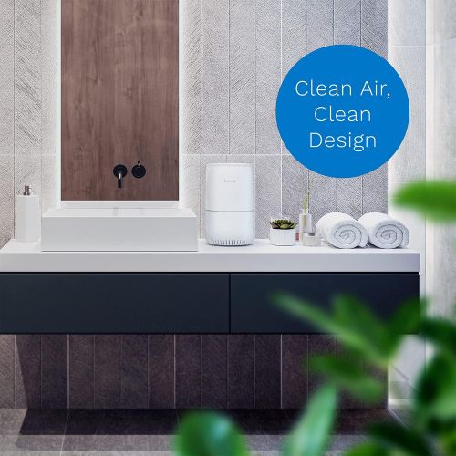  [아마존베스트]hOmeLabs Purely Awesome Air Purifier with True HEPA Filter - Removes 99.97% of Airborne Particles with H13, Activated Carbon and 3-Stage Filtration to Significantly Improve Indoor