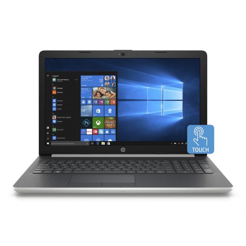 에이치피 HP 15 Graphite Mist Laptop 15.6 Touchscreen , Intel Core i7-8550U, Intel UHD Graphics 620, 1TB HDD + 16GB Intel Optane memory, 4GB SDRAM, DVD, 15-da0073wm