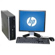 Refurbished HP 6300 SFF Desktop PC with Intel Core i5-3470 Processor, 8GB Memory, 17 LCD Monitor, 2TB Hard Drive and Windows 10 Home