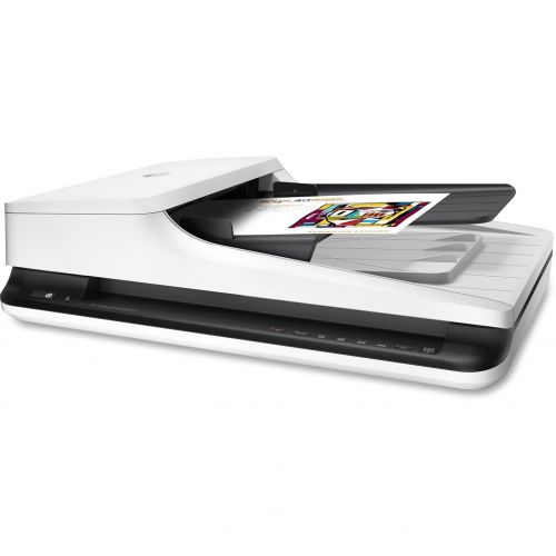 에이치피 HP, HEWL2747A, ScanJet Pro 2500 f1 Flatbed Scanner, 1 Each