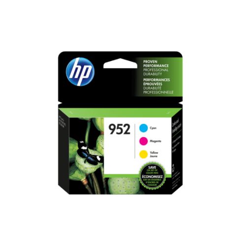 에이치피 HP 952 Tri-Color Original Ink Cartridges, 3-pack (N9K27AN)