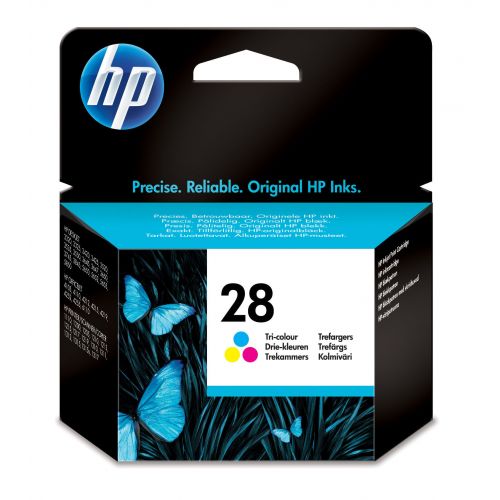 에이치피 HP 28, (C8728AN) Tri-color Original Ink Cartridge