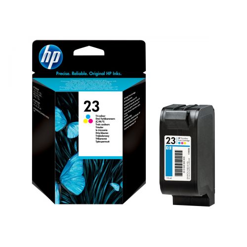 에이치피 HP, HEWC1823D, C1823D Color Ink Cartridge, 1 Each