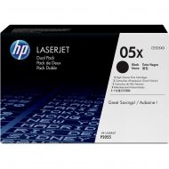 HP 05X (CE505XD) Black High Yield Original LJ Toner Cartridges, 2 pack