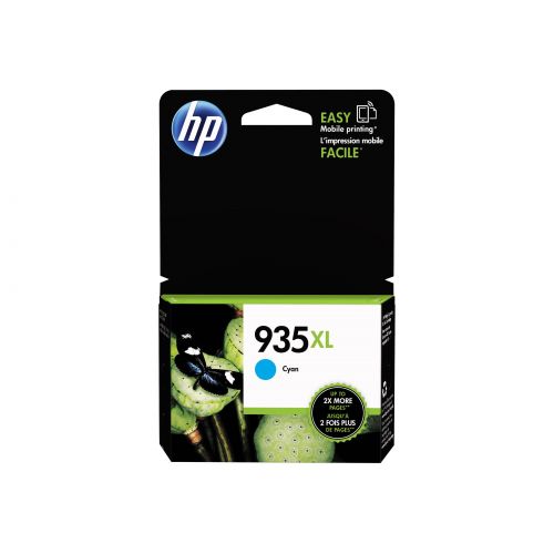 에이치피 HP 935XL, (C2P24AN) High Yield Cyan Original Ink Cartridge