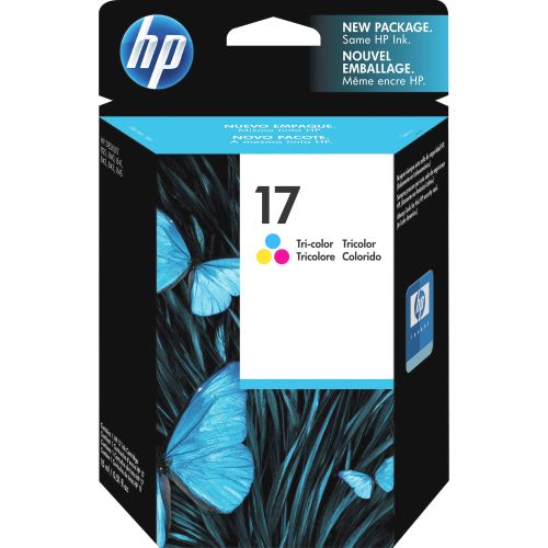 에이치피 HP, HEWC6625A, C6625A Tri-Color Ink Cartridge, 1 Each
