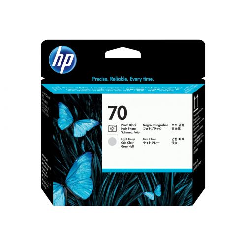 에이치피 HP HP 70, (C9407A) Photo BlackLight Gray Printhead