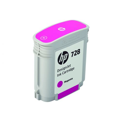 에이치피 HP 728 (F9J62A) Magenta Original Ink Cartridge, 40 mL