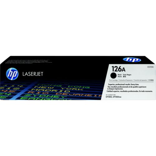 에이치피 HP 126A (CE310A) Black Original Toner Cartridge