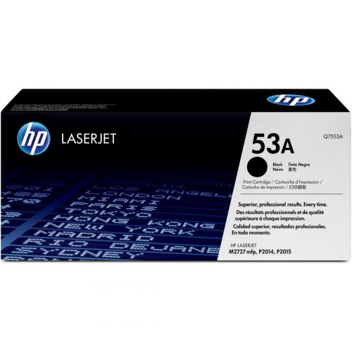 에이치피 HP, HEWQ7553A, 53A53X Toner Cartridges, 1 Each