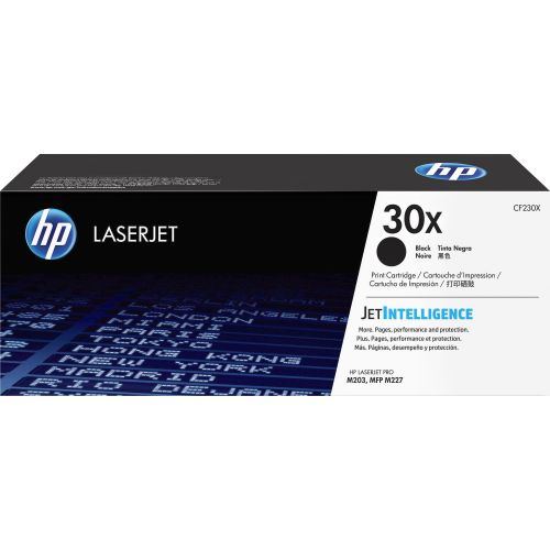 에이치피 HP 30X (CF230X) Black Original LaserJet Toner Cartridge (3,500 Yield)