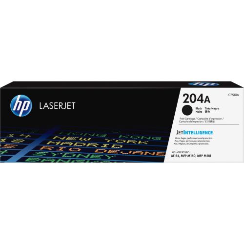 에이치피 HP, HEWCF510A, 204A Black Original LaserJet Toner Cartridge, 1 Pack