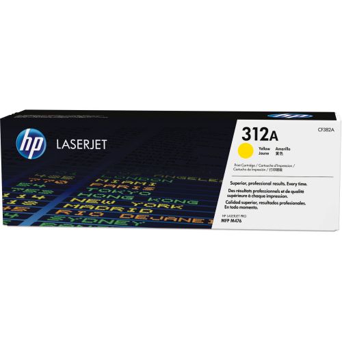 에이치피 HP, HEWCF382A, CF381A382A383A LaserJet Cartridges, 1 Each