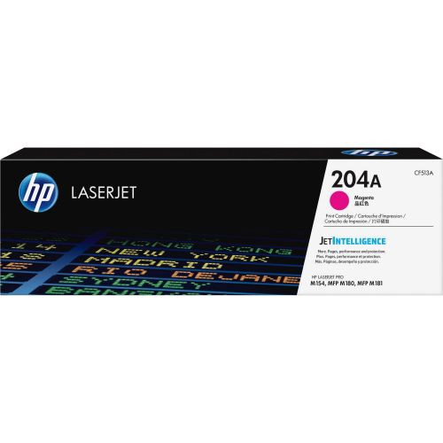 에이치피 HP, HEWCF513A, 204A Magenta Original LaserJet Toner Cartridge, 1 Pack