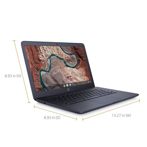 에이치피 HP Chromebook 14, 14 Full HD Display, AMD A4-9120C, AMD Radeon R4 Graphics, 4 GB SDRM, 32GB eMMC, Audio by B&O, Ink Blue, 14-db0043wm