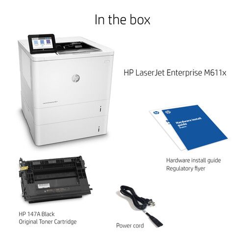 에이치피 HP LaserJet Enterprise M611x Monochrome Printer