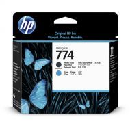 HP 774 Matte Black & Cyan DesignJet Printhead