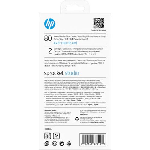 에이치피 HP Sprocket Studio 4 x 6