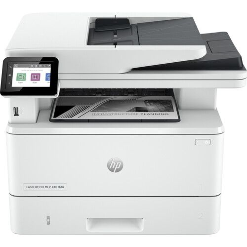 에이치피 HP LaserJet Pro MFP 4101fdw All-in-One Monochrome Wireless Printer
