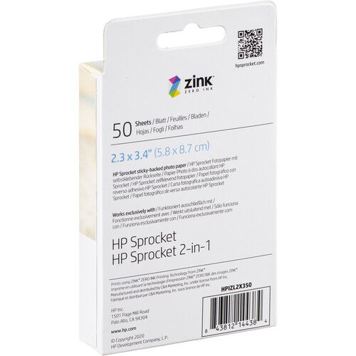 에이치피 HP Sprocket 2.3 x 3.4