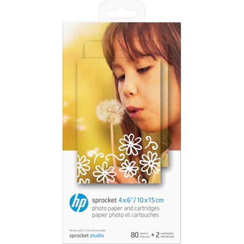 에이치피 HP Sprocket Studio Instant Photo Printer with 4 x 6