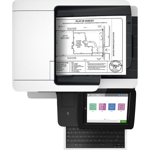 에이치피 HP LaserJet Enterprise Flow MFP M528z Monochrome Printer