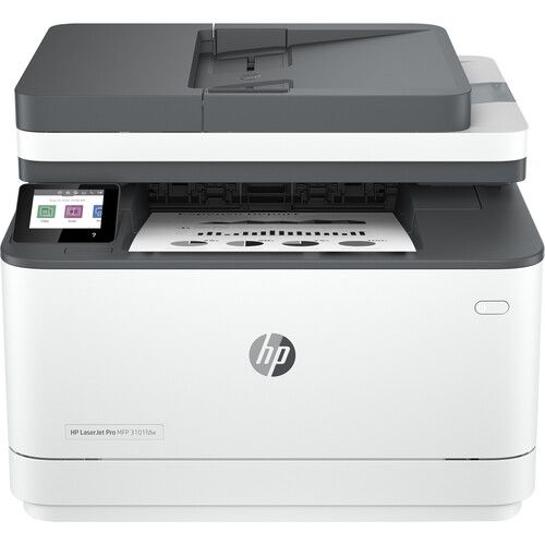 에이치피 HP LaserJet Pro MFP 3101fdw Wireless Monochrome All-in-One Printer