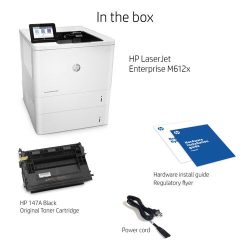 에이치피 HP LaserJet Enterprise M612x Monochrome Printer