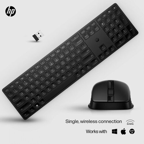 에이치피 HP 650 Wireless Keyboard and Mouse Combo