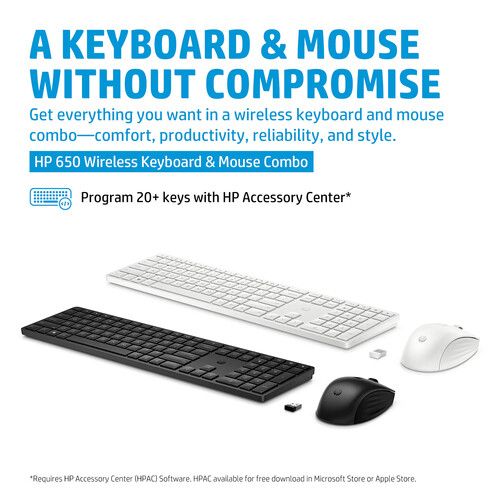 에이치피 HP 650 Wireless Keyboard and Mouse Combo