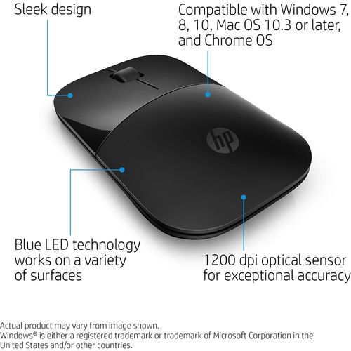 에이치피 HP Z3700 Wireless Mouse (Black)