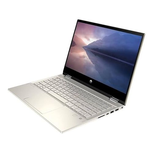 에이치피 HP Pavilion 2-in-1 Convertible Laptop, 14-inch FHD Touchscreen, Intel Core i5-1135G7, Fingerprint Reader, Bang & Olufsen Dual Speakers, Windows 11 (16GB RAM | 1TB PCIe SSD)