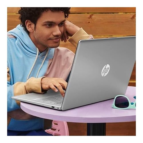 에이치피 HP Newest 15.6-inch Touchscreen Laptop for Business and Student, i3-1215U (6-cores, Beat i5 1135G7), 16GB RAM, 512GB SSD, Windows 11 Pro, Silver