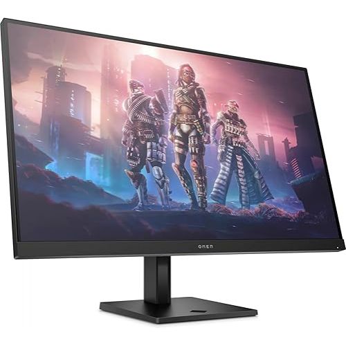 에이치피 HP OMEN 32q 31.5-inch QHD 165Hz Gaming Monitor Pivot Rotation Height Adjustable AMD Freesync Premium Eyesafe Certified HDR IPS Panel 99% sRGB 95% DCI-P3HDMI Audio DisplayPort, Black (Renewed)