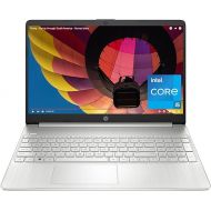 HP 15.6 inch Laptop, FHD Display, 12th Gen Intel Core i5, 16 GB RAM, 512 GB SSD, Intel Iris Xe Graphics, Windows 11 Home, 15-dy5399nr (2023),Silver