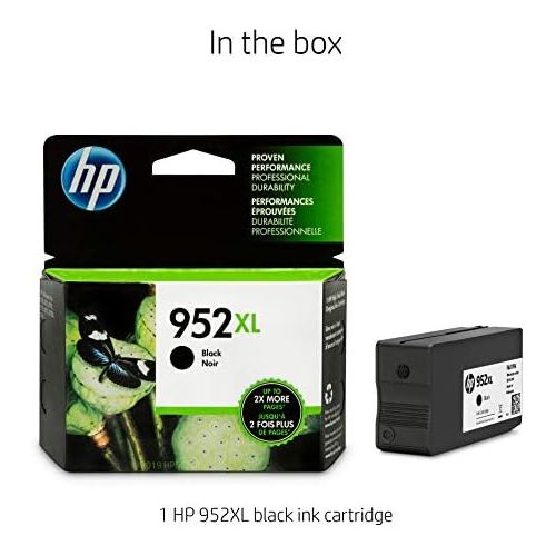 에이치피 [아마존베스트]HP 952XL Black Ink Cartridge (F6U19AN)