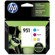 [아마존베스트]HP 951 Ink Cartridges: Cyan, Magenta & Yellow, 3 Ink Cartridges (CN050AN, CN051AN, CN052AN)