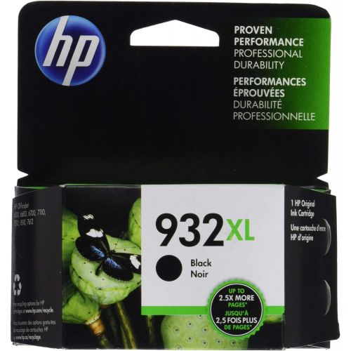 에이치피 [아마존베스트]HP 932XL Black Ink Cartridge, (CN053AN) for HP Officejet 6100 6600 6700 7110 7510 7610 7612