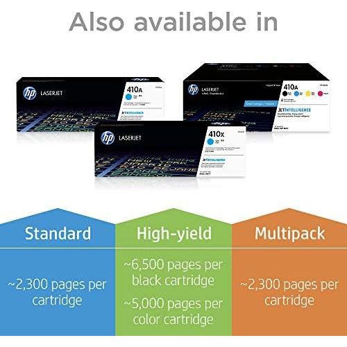 에이치피 [아마존베스트]HP 410A (CF410A) Toner Cartridge, Black for HP Color LaserJet Pro M452dn M452dw M452nw MFP M377dw MFP M477fdn MFP M477fdw MFP M477fnw