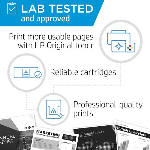 에이치피 [아마존베스트]HP 410A (CF410A) Toner Cartridge, Black for HP Color LaserJet Pro M452dn M452dw M452nw MFP M377dw MFP M477fdn MFP M477fdw MFP M477fnw