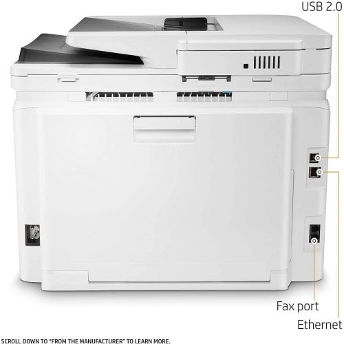 에이치피 [아마존베스트]HP LaserJet Pro M281fdw All in One Wireless Color Laser Printer, Amazon Dash Replenishment ready (T6B82A)