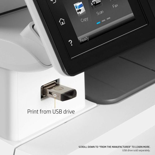 에이치피 [아마존베스트]HP LaserJet Pro M281fdw All in One Wireless Color Laser Printer, Amazon Dash Replenishment ready (T6B82A)