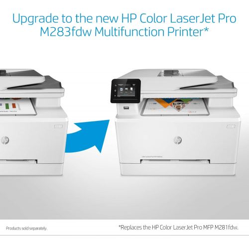 에이치피 [아마존베스트]HP LaserJet Pro M281fdw All in One Wireless Color Laser Printer, Amazon Dash Replenishment ready (T6B82A)