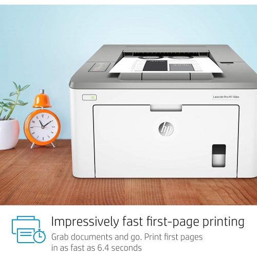 에이치피 [아마존베스트]HP Laserjet Pro M118dw Wireless Monochrome Laser Printer with Auto Two-Sided Printing, Mobile Printing & Built-in Ethernet (4PA39A)