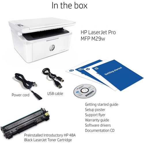 에이치피 [아마존베스트]HP LaserJet Pro M29w Wireless All-in-One Laser Printer (Y5S53A)